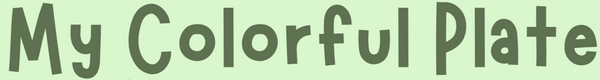 My Colorful Plate